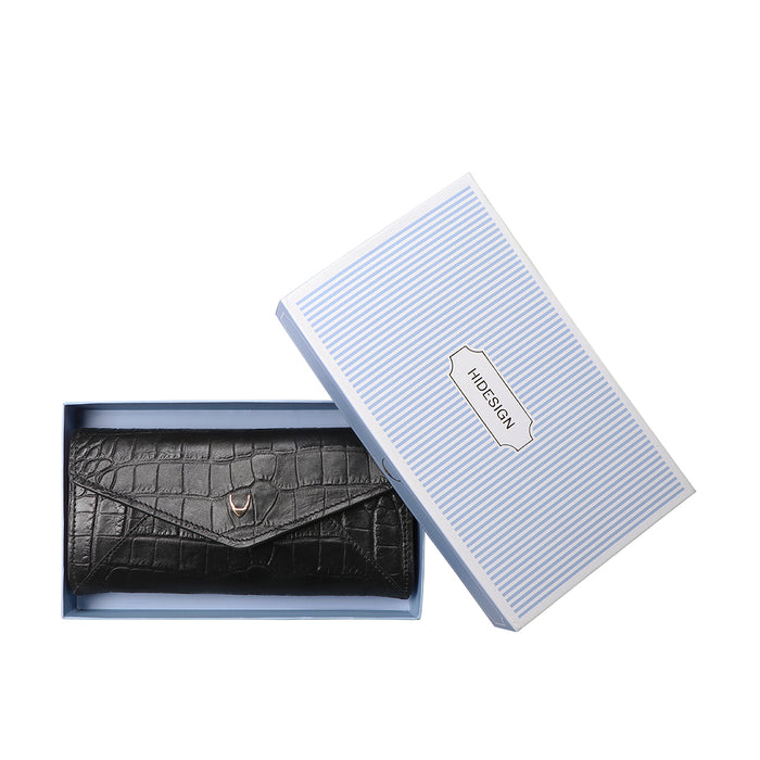 Colorado W1 Black Leather Clutch Wallet
