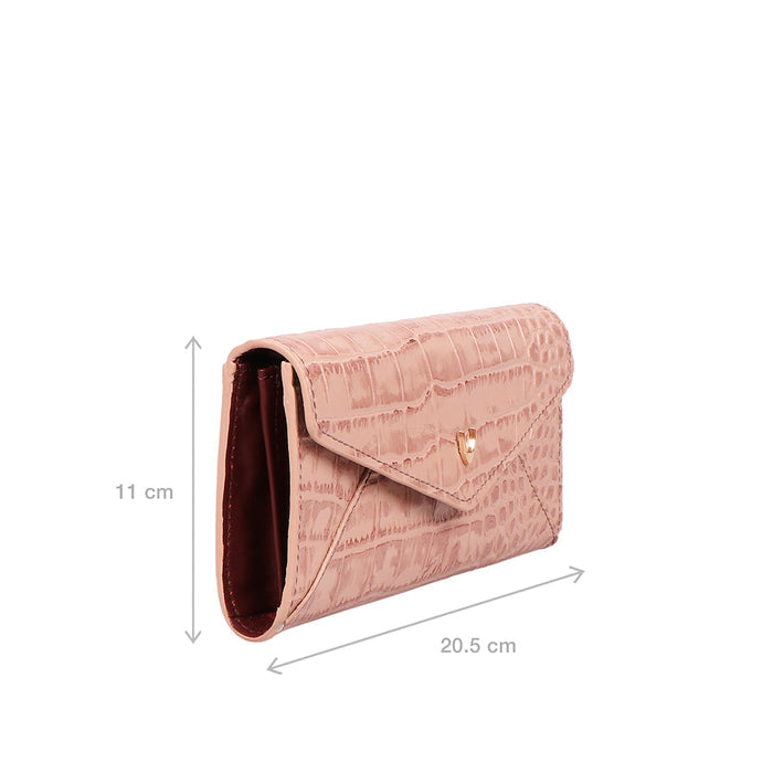 Colorado W1 Pink Leather Clutch Wallet