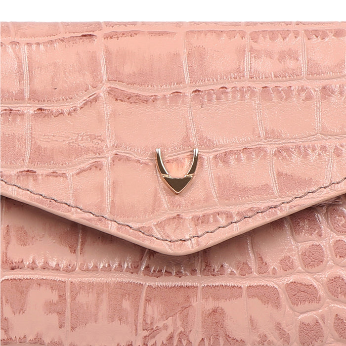 Colorado W1 Pink Leather Clutch Wallet