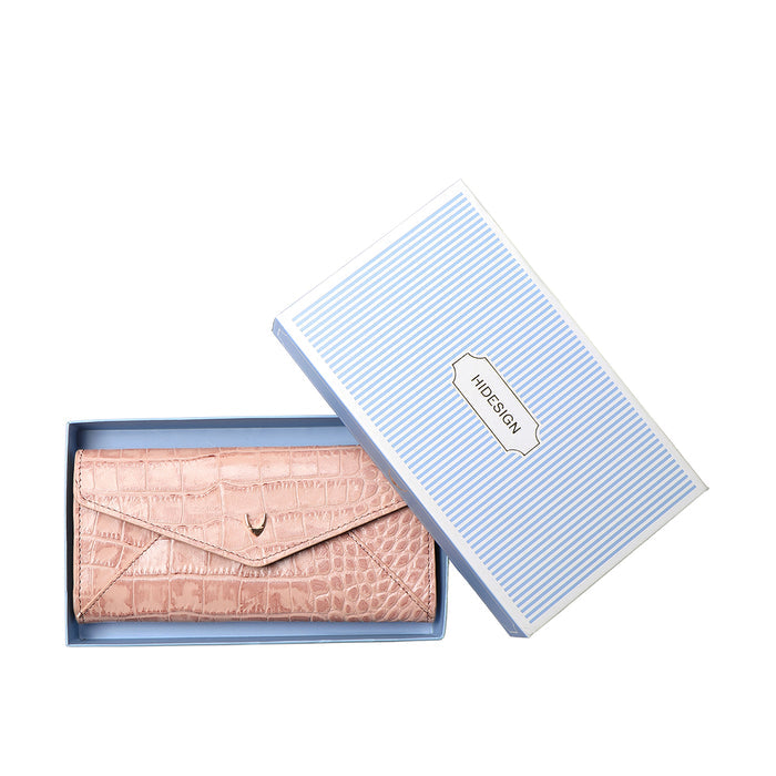 Colorado W1 Pink Leather Clutch Wallet