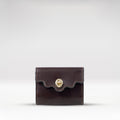 Comtesse W1 Purple Leather Tri-Fold Wallet