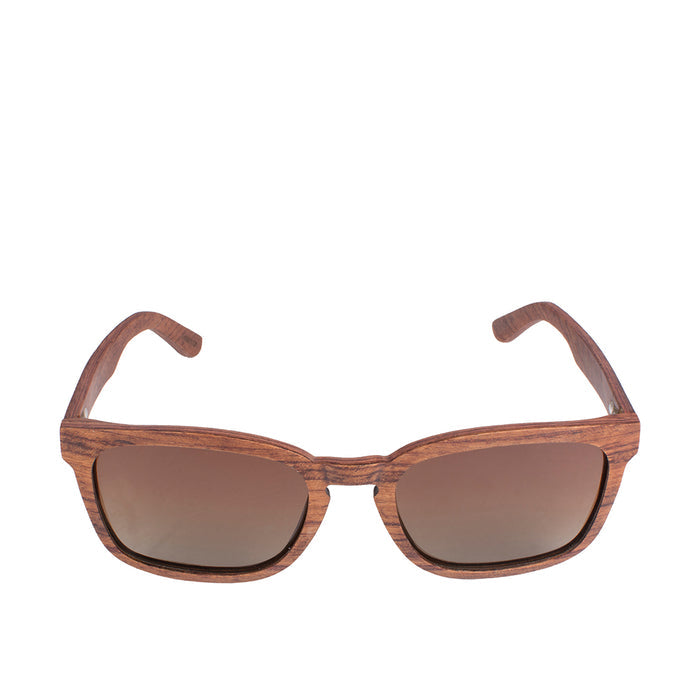 Congo-Wb319R Unisex Brown Wayfarer Sunglasses