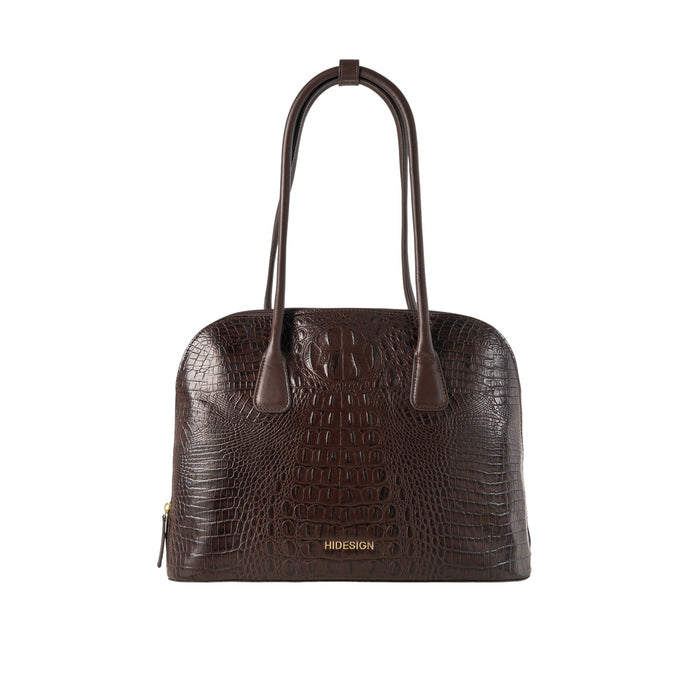 Copacabana 02 Brown Leather Shoulder Bag