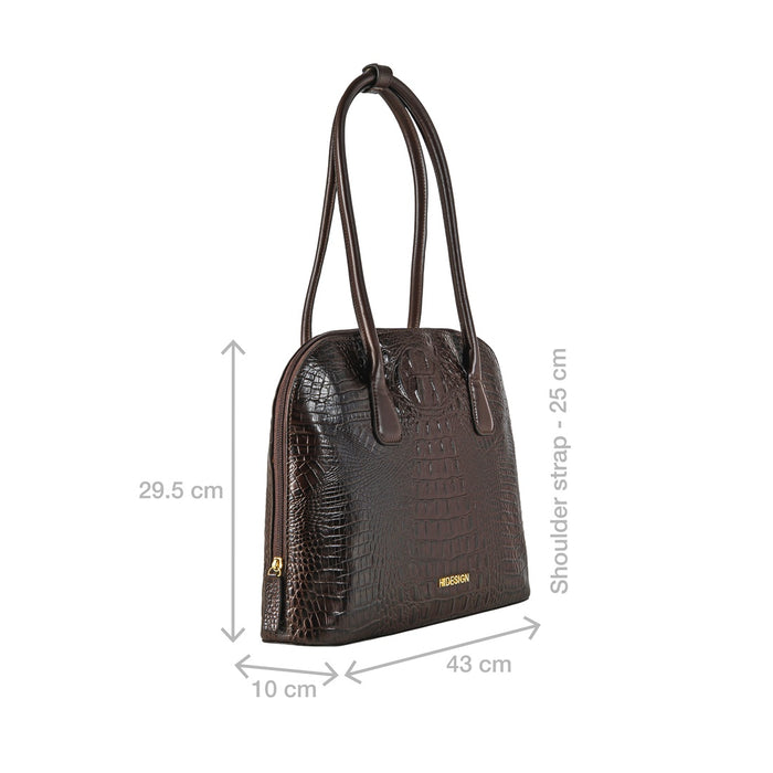 Copacabana 02 Brown Leather Shoulder Bag
