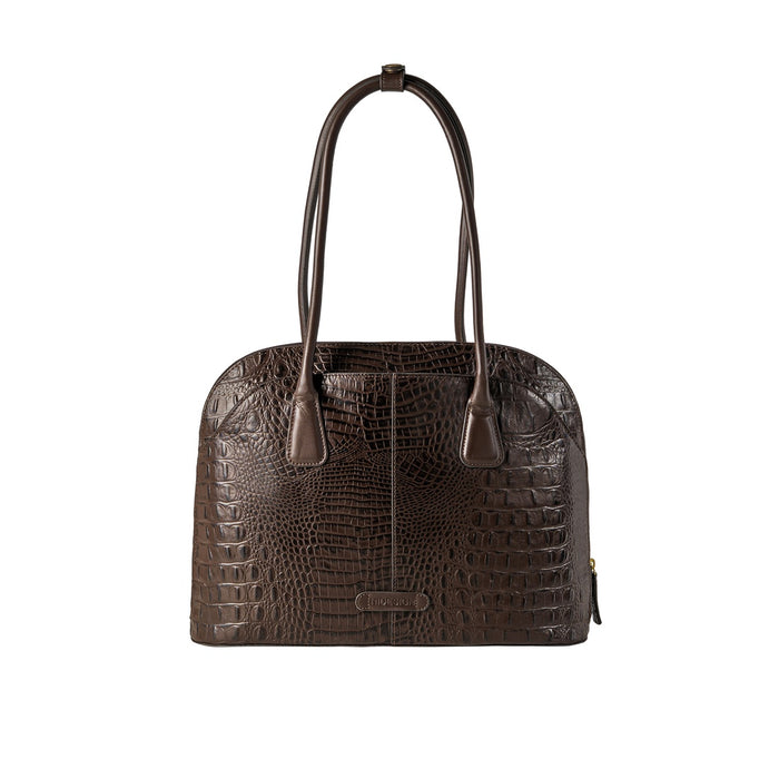 Copacabana 02 Brown Leather Shoulder Bag