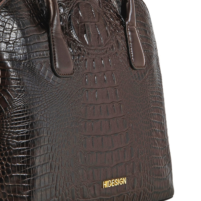 Copacabana 02 Brown Leather Shoulder Bag