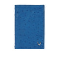 Coral W1 Blue Leather Passport Holder
