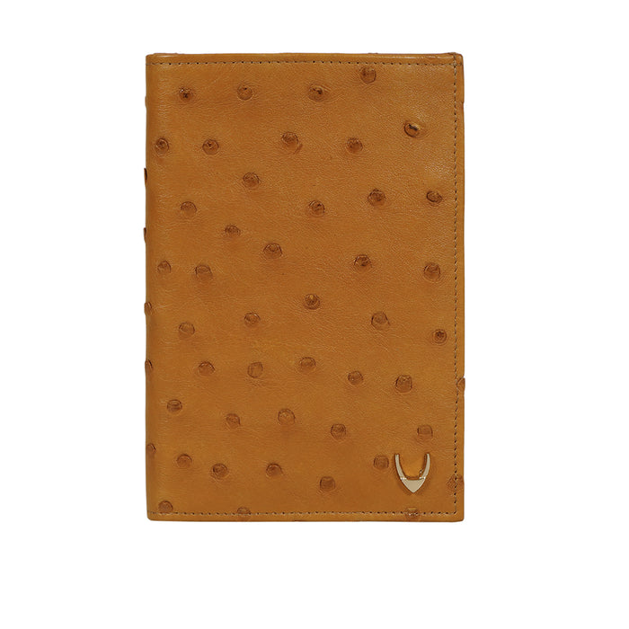 Coral W1 Tan Leather Passport Holder