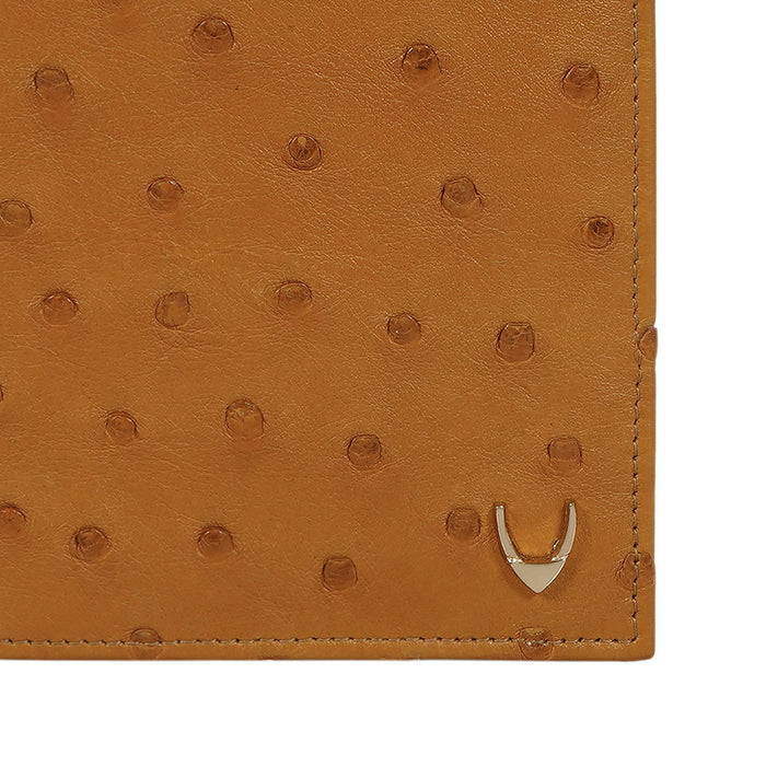 Coral W1 Tan Leather Passport Holder