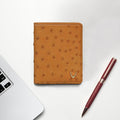 Coral W2 Tan Leather Bi-Fold Wallet
