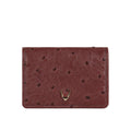Coral W3 Brown Leather Bi-Fold Wallet