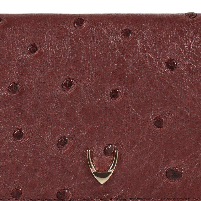 Coral W3 Brown Leather Bi-Fold Wallet