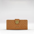Coral W5 Tan Leather Bi-Fold Wallet