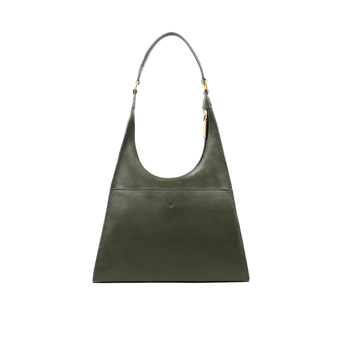Cordoba 01 Green Leather Shoulder Bag