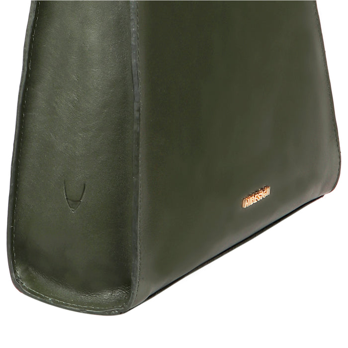 Cordoba 01 Green Leather Shoulder Bag