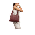 Cordoba 01 Marsala Leather Shoulder Bag