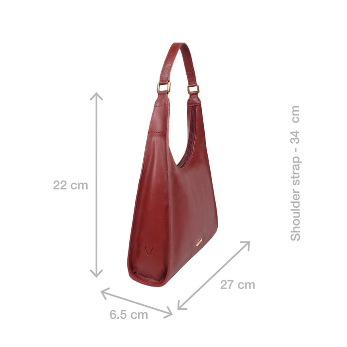Cordoba 01 Marsala Leather Shoulder Bag