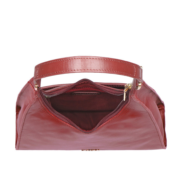 Cordoba 01 Marsala Leather Shoulder Bag