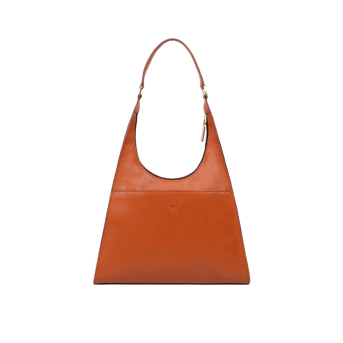 Cordoba 01 Orange Leather Shoulder Bag