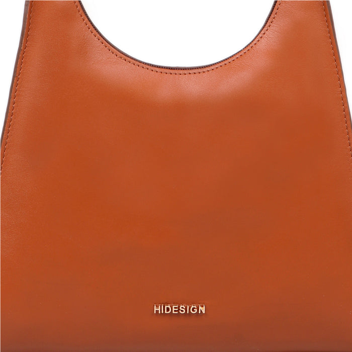 Cordoba 01 Orange Leather Shoulder Bag