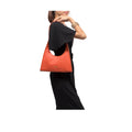 Cordoba 02 Orange Leather Shoulder Bag