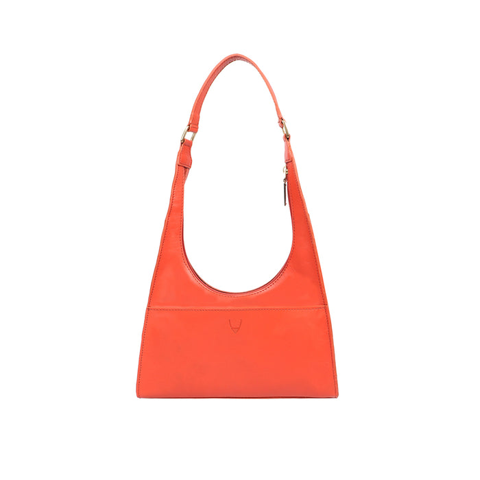Cordoba 02 Orange Leather Shoulder Bag