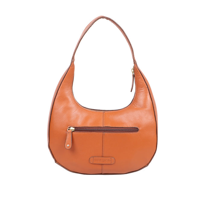 Cordoba 03 Orange Leather Shoulder Bag
