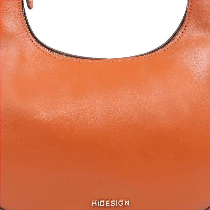 Cordoba 03 Orange Leather Shoulder Bag