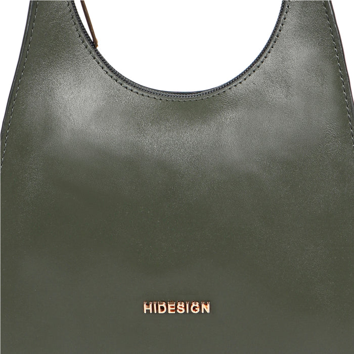 Cordoba 07 Green Leather Shoulder Bag