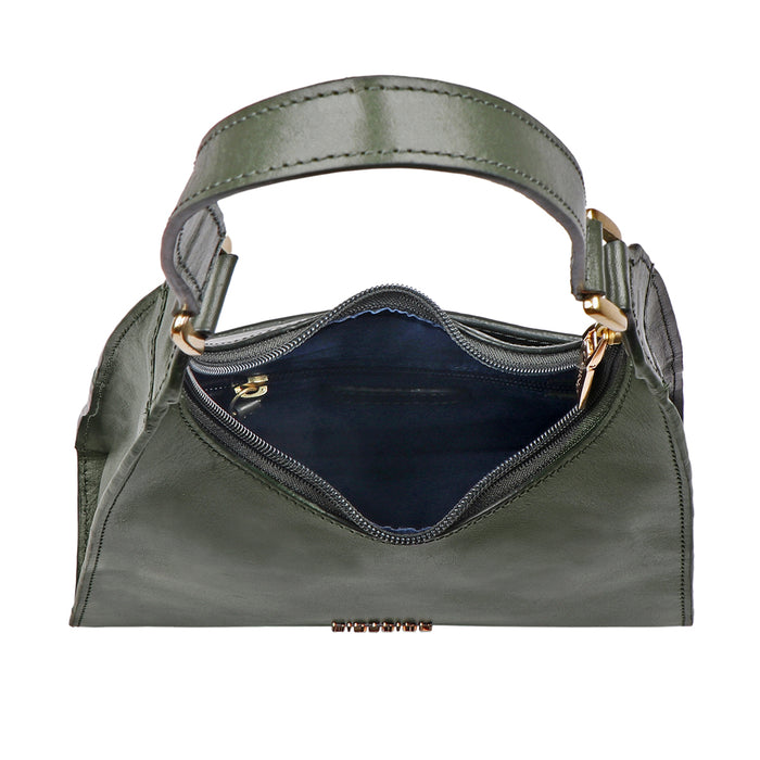 Cordoba 07 Green Leather Shoulder Bag