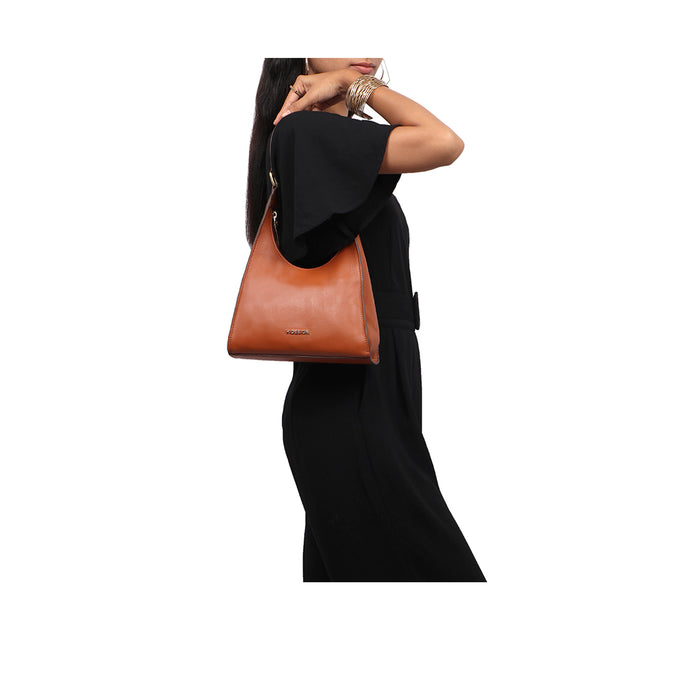 Cordoba 07 Tan Leather Shoulder Bag