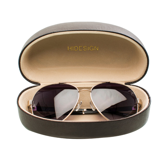 Corfu Rgo27Yu Unisex Black Aviator Sunglasses