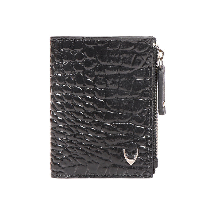 Corso W1 Black Leather Bi-Fold Wallet