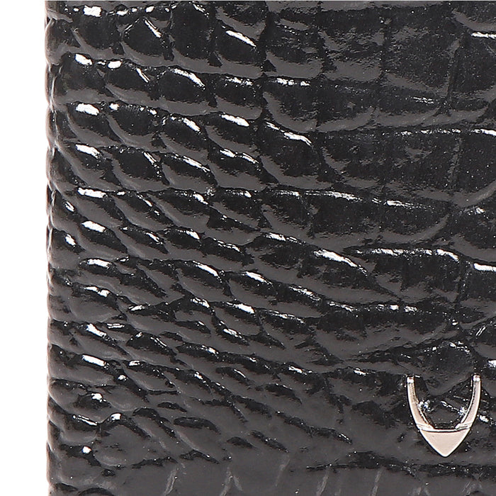 Corso W1 Black Leather Bi-Fold Wallet