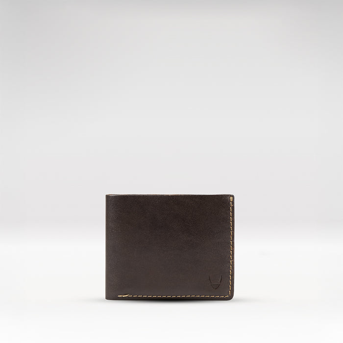 Count W1 Brown Leather Bi-Fold Wallet