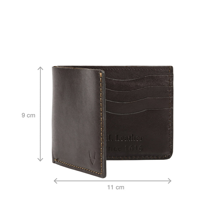 Count W1 Brown Leather Bi-Fold Wallet