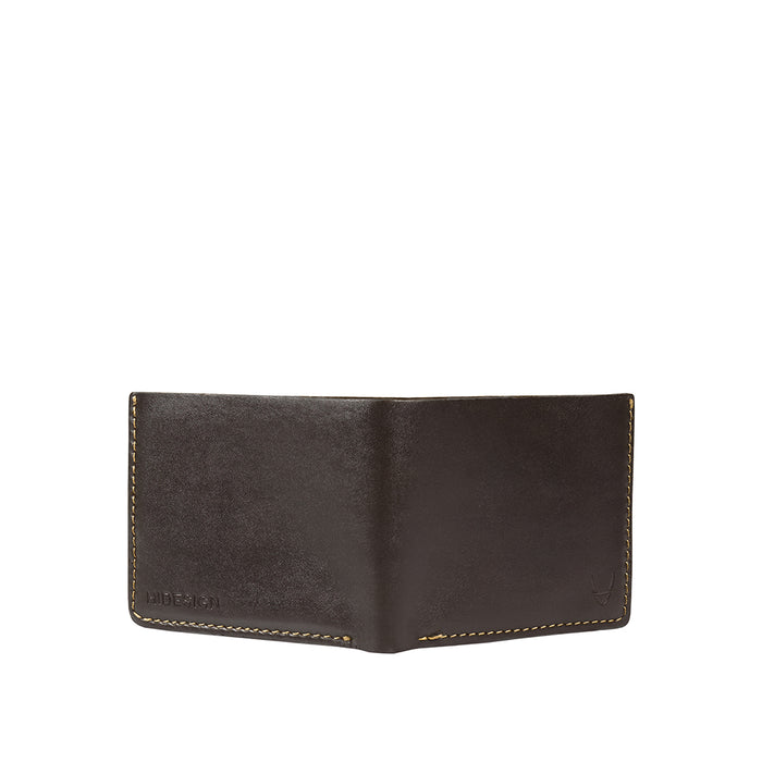 Count W1 Brown Leather Bi-Fold Wallet