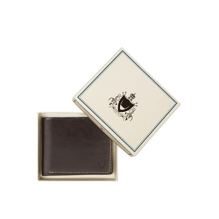 Count W1 Brown Leather Bi-Fold Wallet