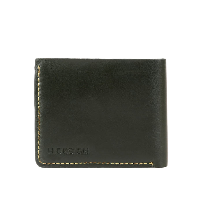 Count W2 Green Leather Bi-Fold Wallet