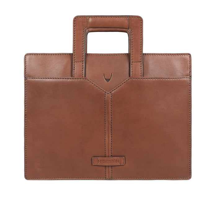 Creation - 01 Brown Leather  Briefcase