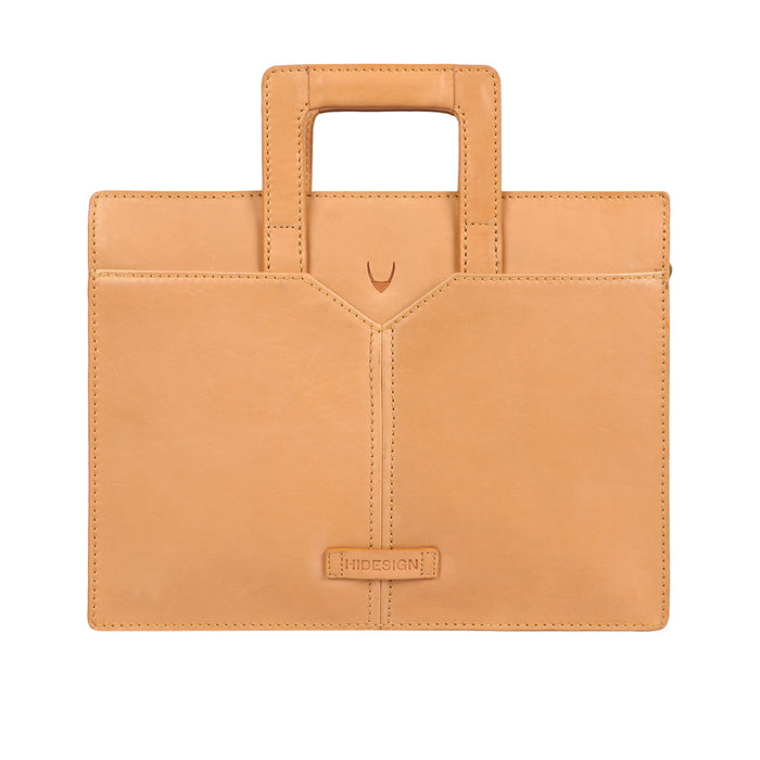 Creation - 01 Nude Leather  Briefcase