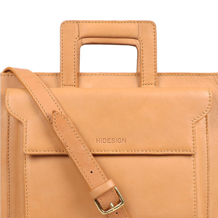 Creation - 01 Nude Leather  Briefcase