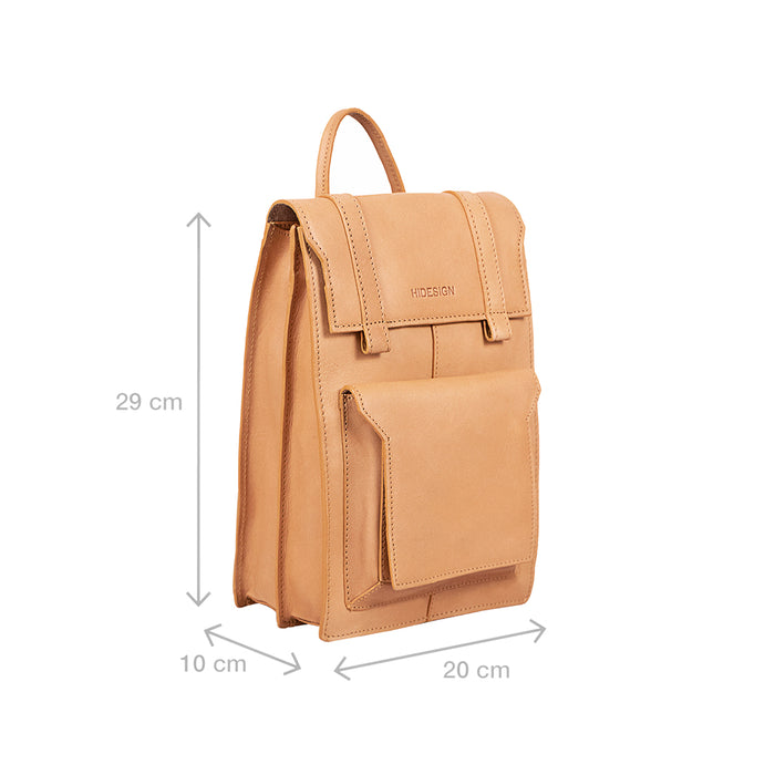 Creation - 02 Nude Leather  Backpack