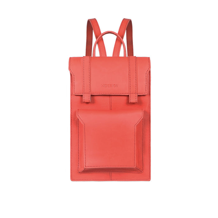 Creation - 02 Red Leather  Backpack