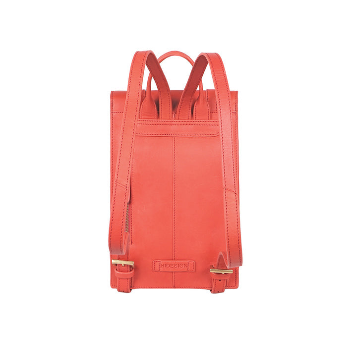 Creation - 02 Red Leather  Backpack