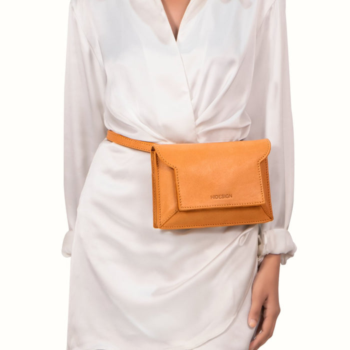 Creation -03 Nude Leather  Crossbody