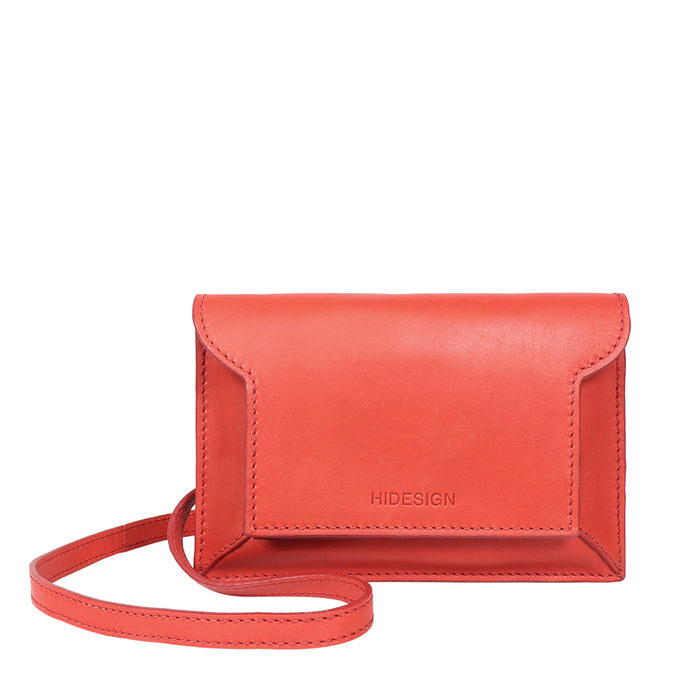 Creation -03 Red Leather  Crossbody