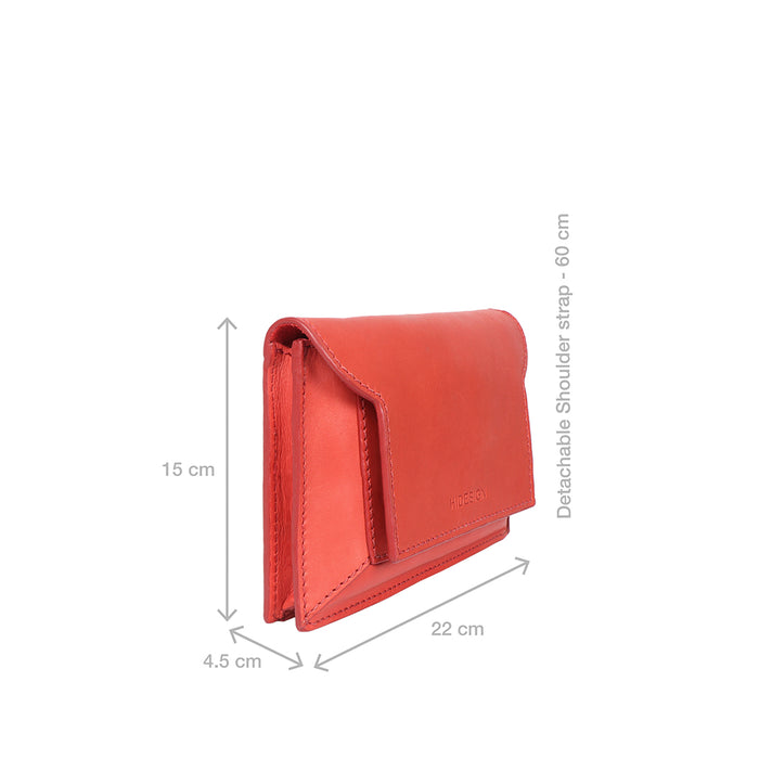 Creation -03 Red Leather  Crossbody
