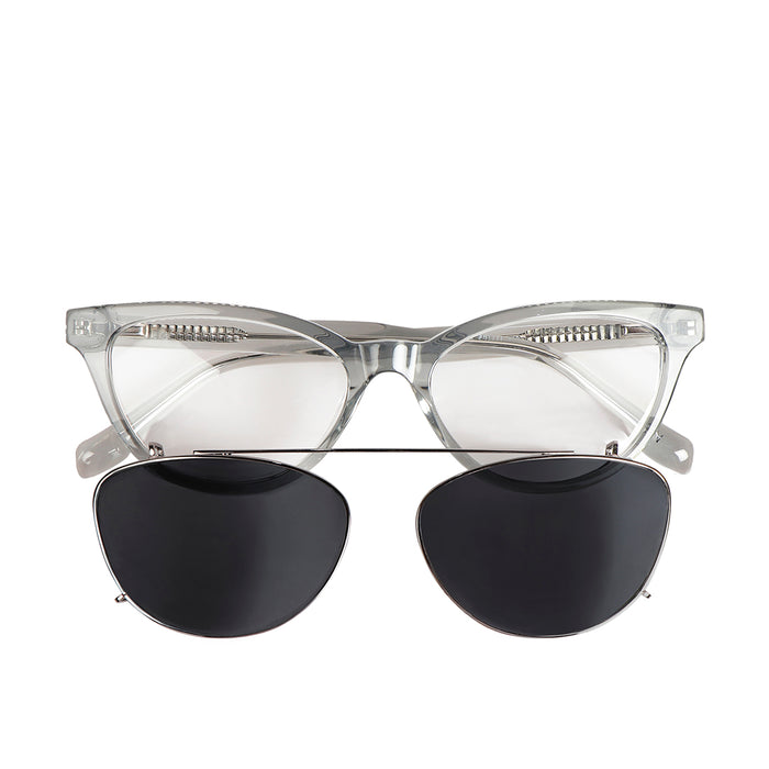 Crete Unisex Grey Convertible Sunglasses