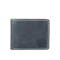 Csw-002 Black Leather Bi-Fold Wallet
